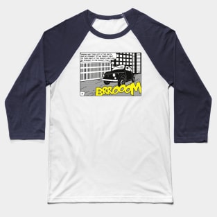 brrooom Fiat 500 Baseball T-Shirt